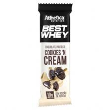 Best Whey Chocolate Proteico - 1 Unidade de 50g Chocolate Branco com Gotas de Cookies - Atlhetica Nutrition*** Data Venc. 16/10/2019
