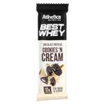 Best Whey Chocolate Proteico - 1 Unidade de 50g Chocolate Branco com Gotas de Cookies - Atlhetica Nutrition*** Data Venc. 16/10/2019