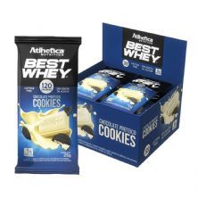 Best Whey Chocolate Proteico - 12 unidades de 25g Cookies - Atlhetica Nutrition*** Data Venc. 29/07/2022