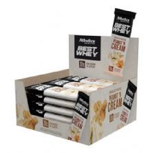 Best Whey Chocolate Proteico - 12 Unidades 50g Chocolate Branco com Pa�oca - Atlhetica Nutrition