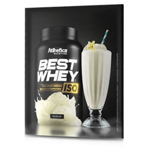 Best Whey Iso - 1 Sach� de 24g Baunilha - Atlhetica