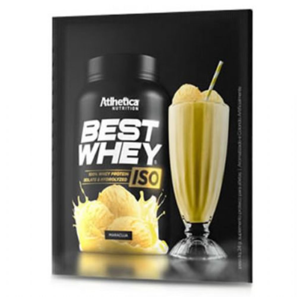 Best Whey Iso - 1 Sach� de 24g Maracuj� - Atlhetica