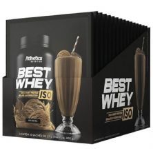 Best Whey Iso - 15 sach�s 24g P�o de Mel - Atlhetica Nutrition