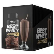 Best Whey Iso - 15 Sach�s 27g Brigadeiro - Atlhetica Nutrition