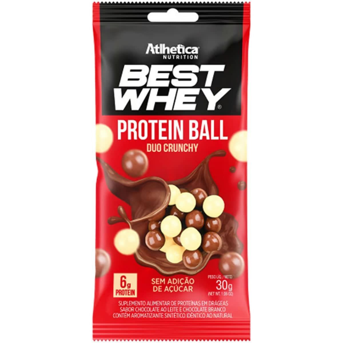 Best Whey Protein Ball - 1 Unidades Duo Crunchy - Atlhetica Nutrition