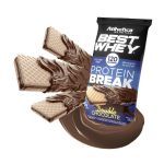 Best Whey Protein Break - 1 unidade 25g Double Chocolate - Atlhetica Nutrition*** Data Venc. 08/09/2024