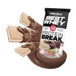 Best Whey Protein Break - 12 unidades 25g Original Chocolate ao Leite - Atlhetica Nutrition*** Data Venc. 20/05/2024