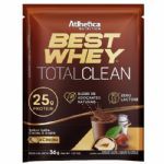 Best Whey Total Clean - 1 Sach� 35g Leite, Cacau & Avel� - Atlhetica Nutrition