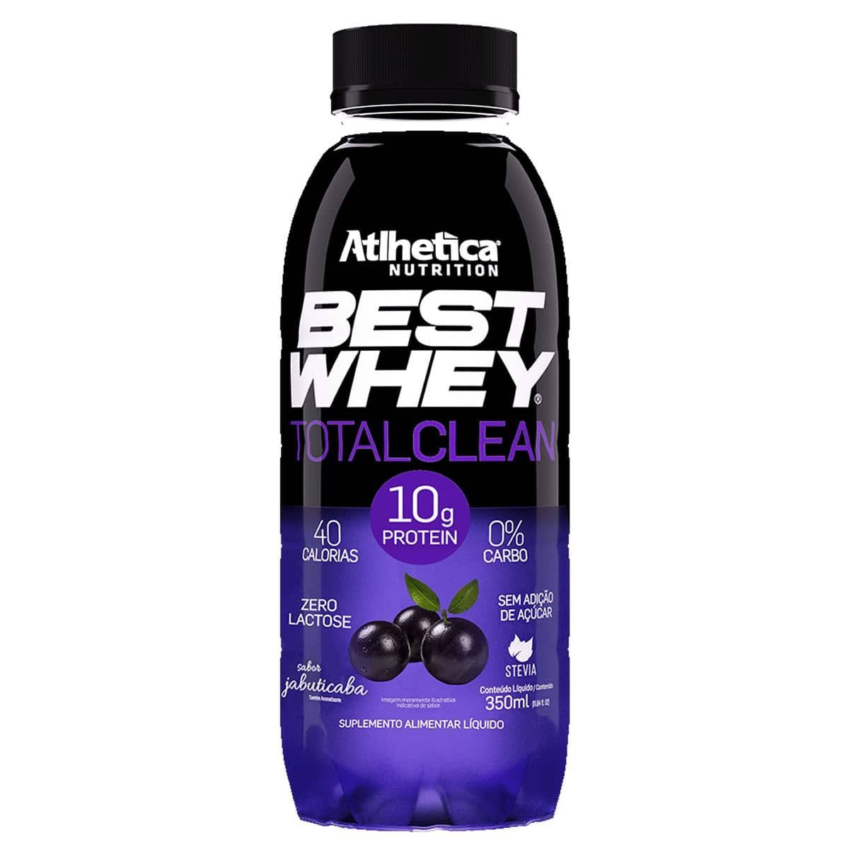 Best Whey Total Clean - 350ml Pitaya - Atlhetica Nutrition*** Data Venc. 30/07/2024