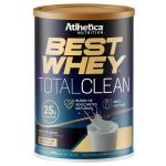 Best Whey Total Clean - 490g Original - Atlhetica Nutrition*** Data Venc. 29/11/2024