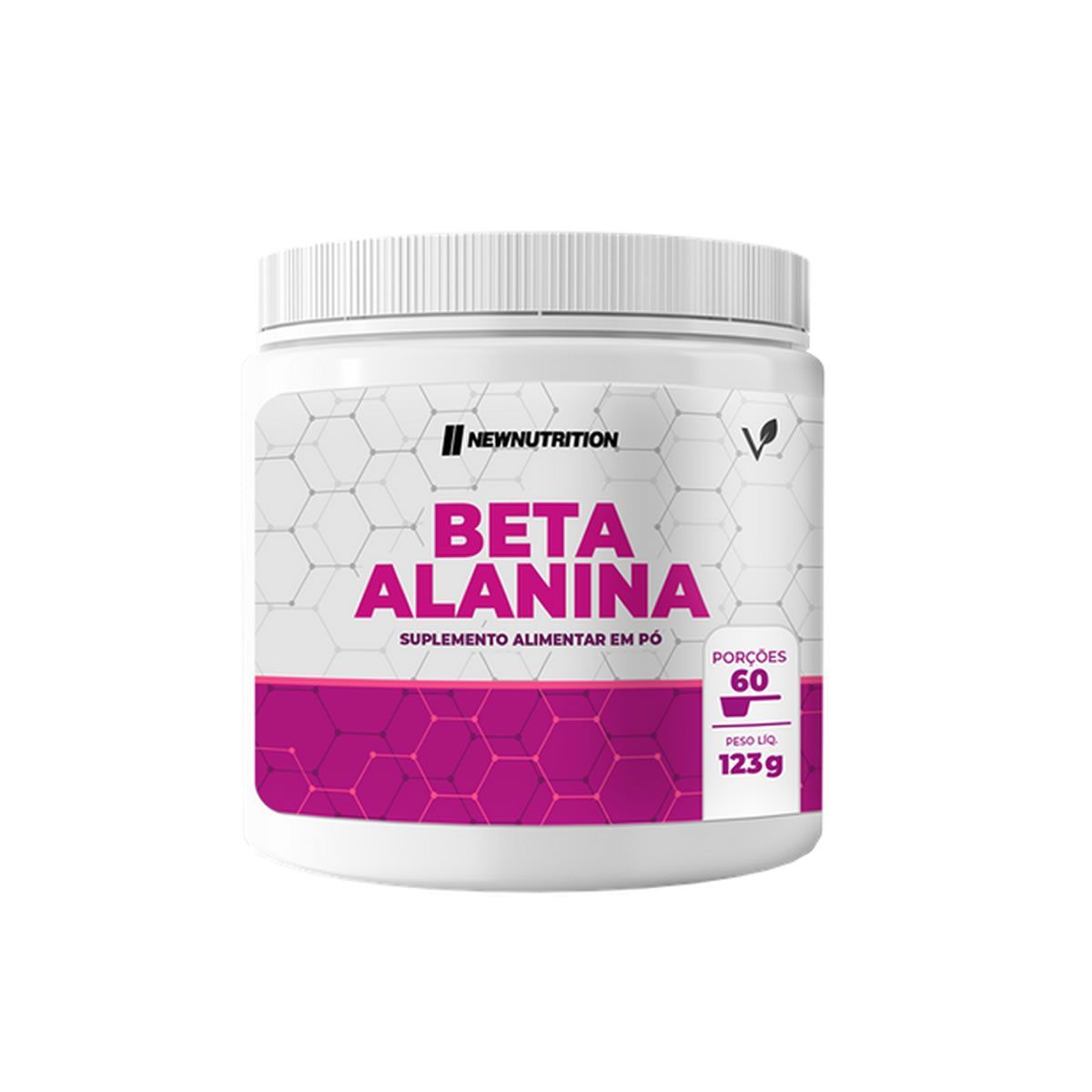 Beta Alanina - 123g Natural - New Nutrition