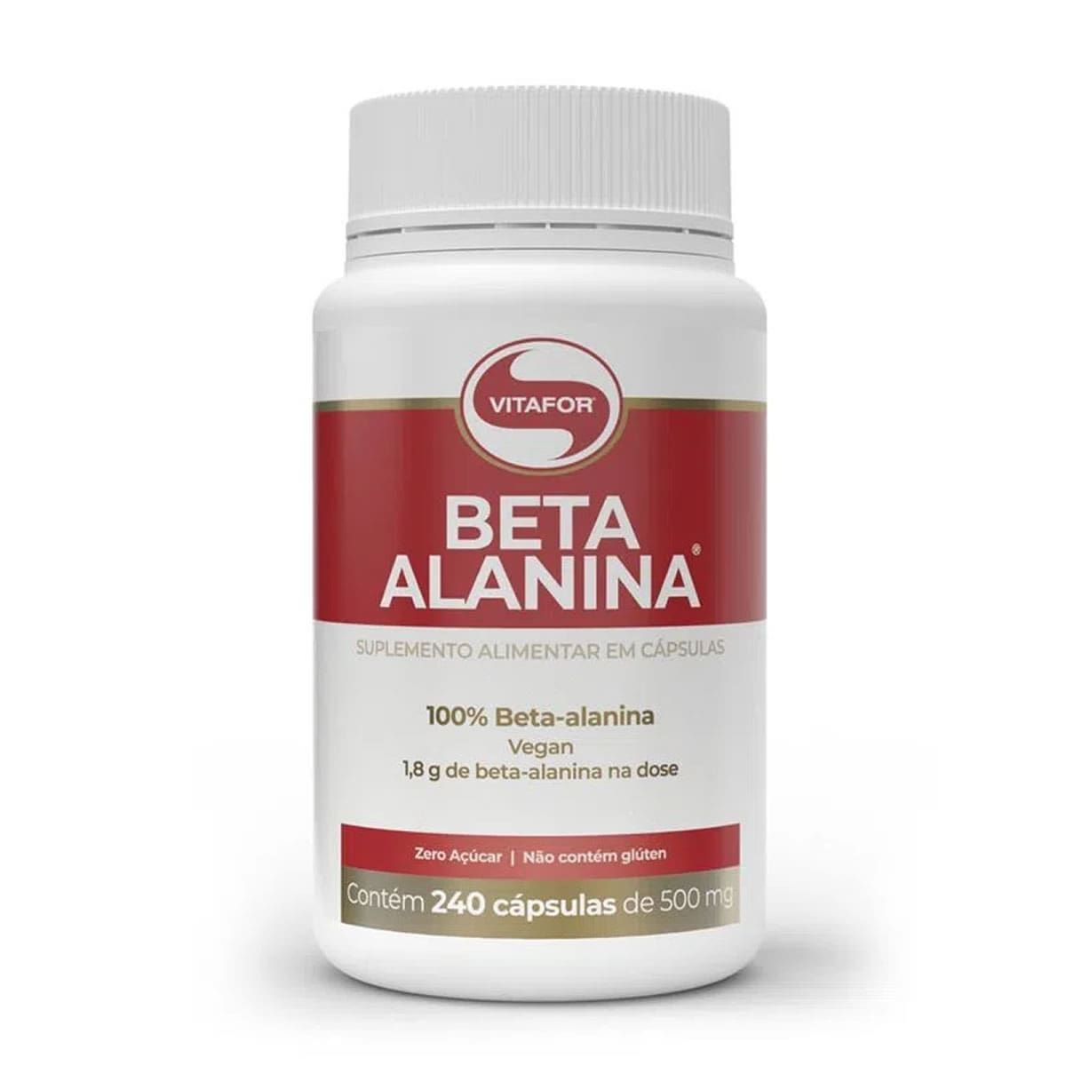Beta Alanina - 240 C�psulas - Vitafor