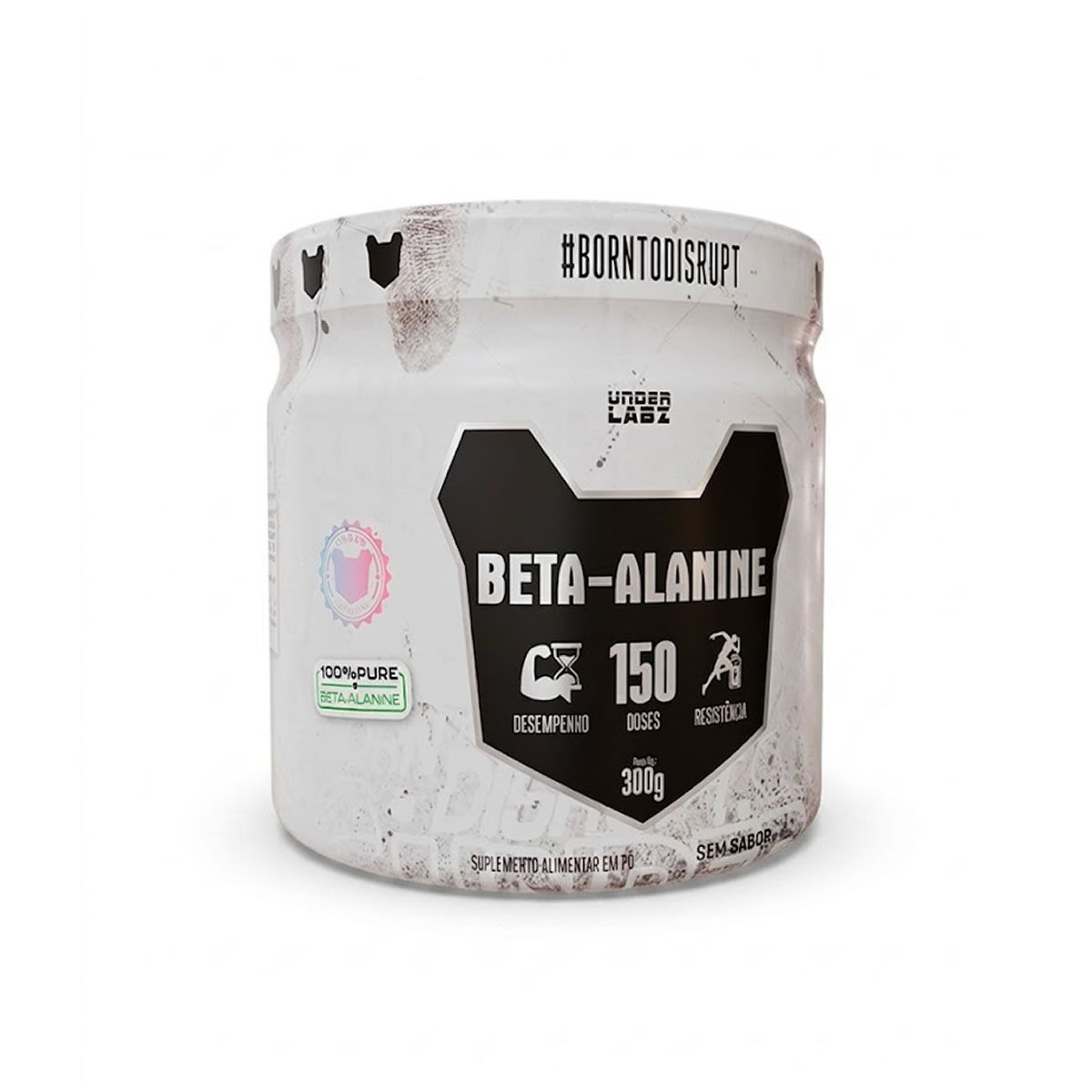 Beta Alanine Borntodisrupt - 300g Sem Sabor - Under Labz