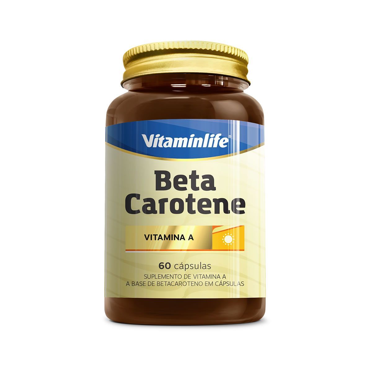 Beta Carotene - 60 C�psulas - VitaminLife