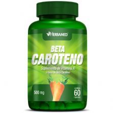 Beta Caroteno 500mg 60 C�psulas - Herbamed