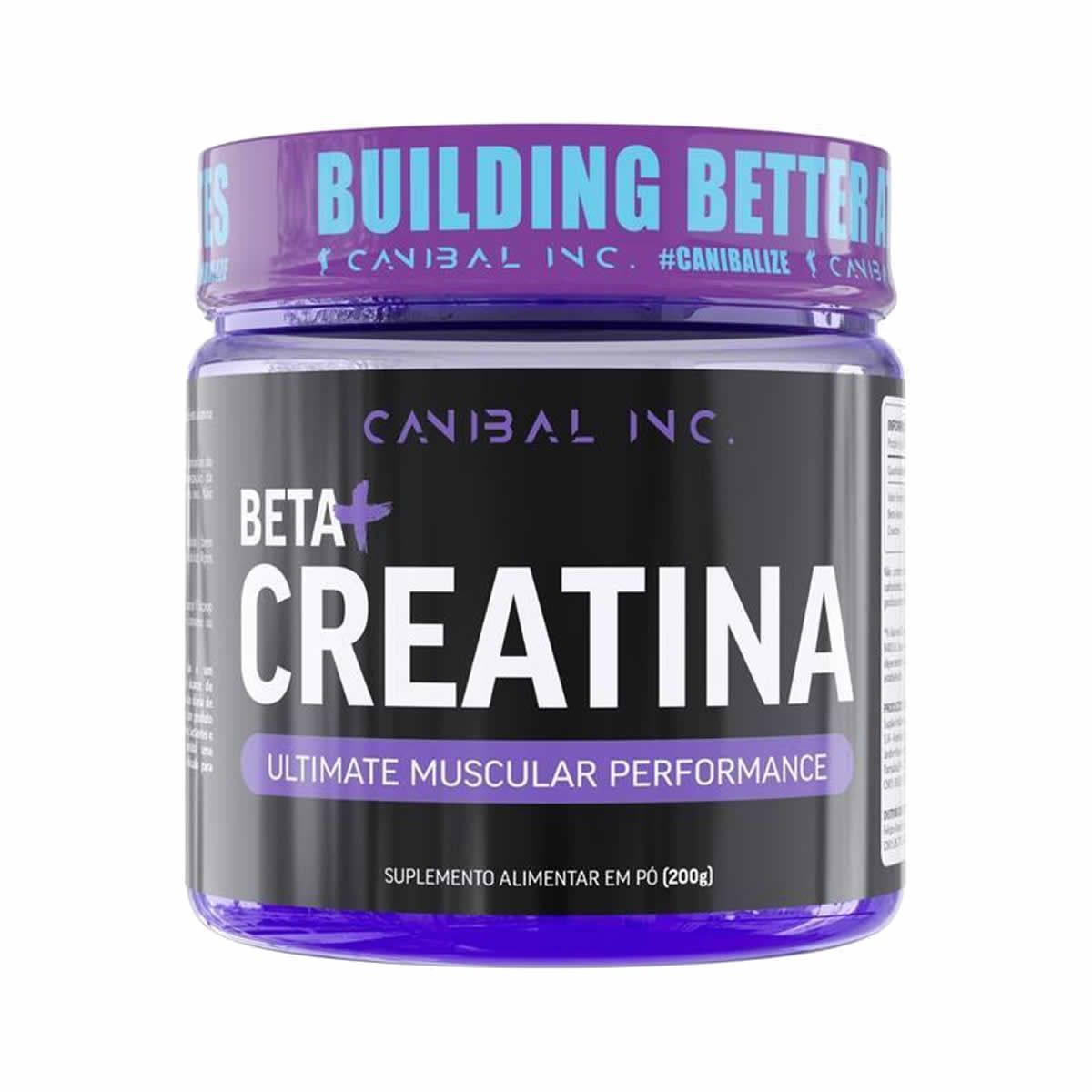 Beta + Creatina - 200g Natural - Canibal