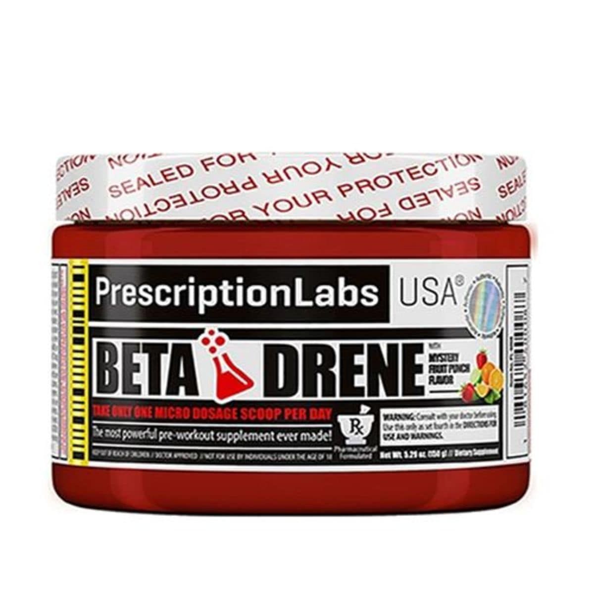 Beta Drene - 150g Fruit Punch Flavor - Prescription Labs