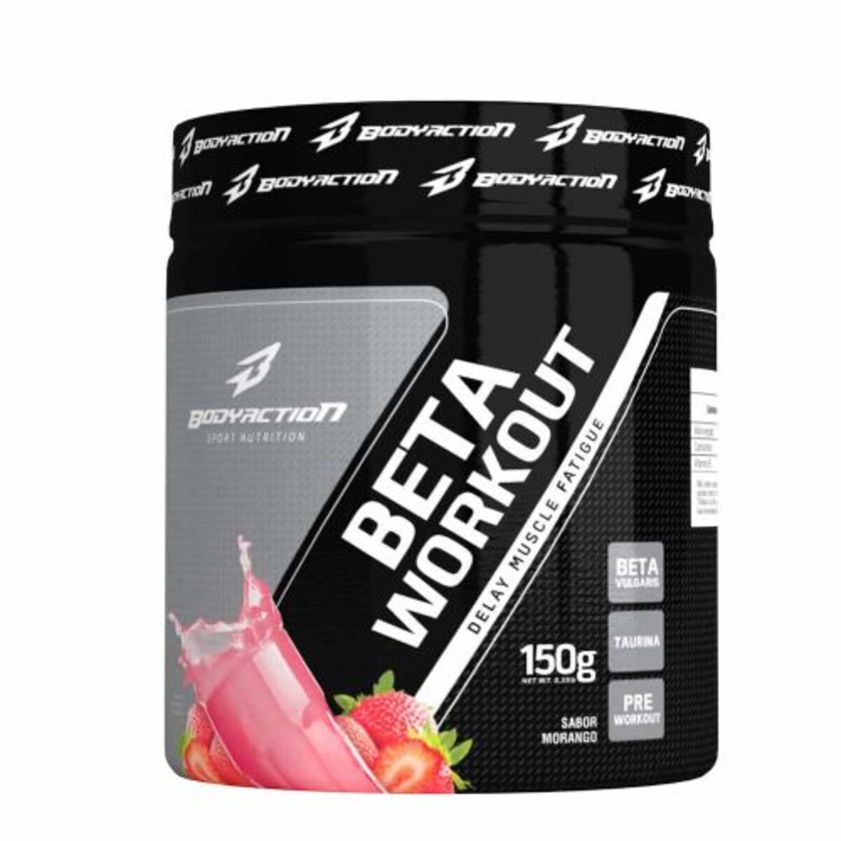 Beta Workout - 150g Morango - BodyAction
