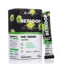 BetaDop Pr� Treino - 12 Sach�s 15g Lim�o com Match� - ElementoPuro