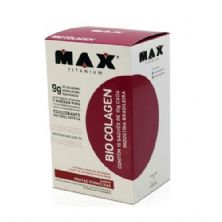 Bio Colagen - 10 sach�s de 10g  Sabor Frutas Vermelhas - Max Titanium