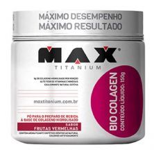 Bio Colagen - 150g Frutas Vermelhas - Max Titanium*** Data Venc. 11/02/2021