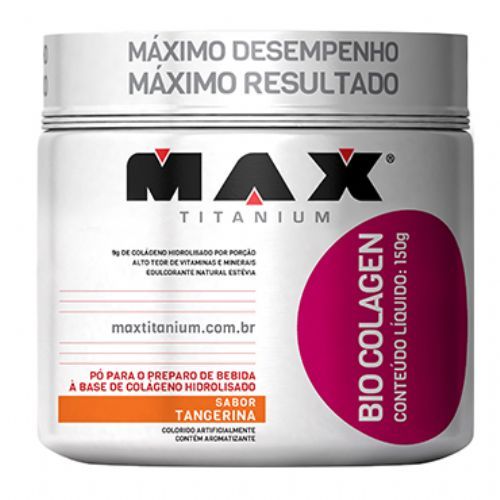 Bio Colagen - 150g Tangerina - Max Titanium