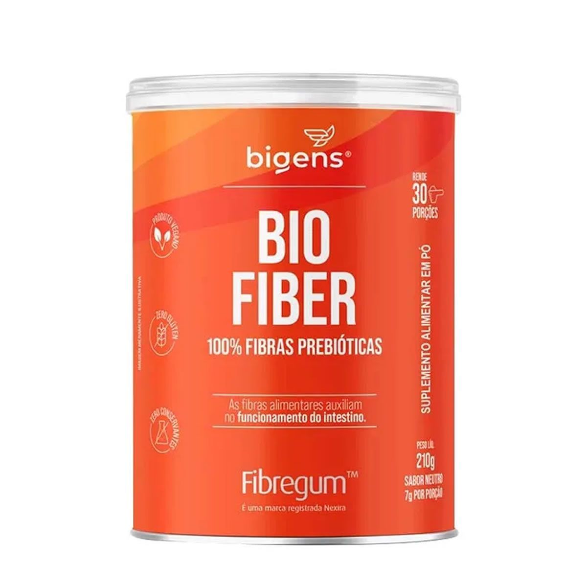 Bio Fiber Fibregum - 210g Neutro - Bigens