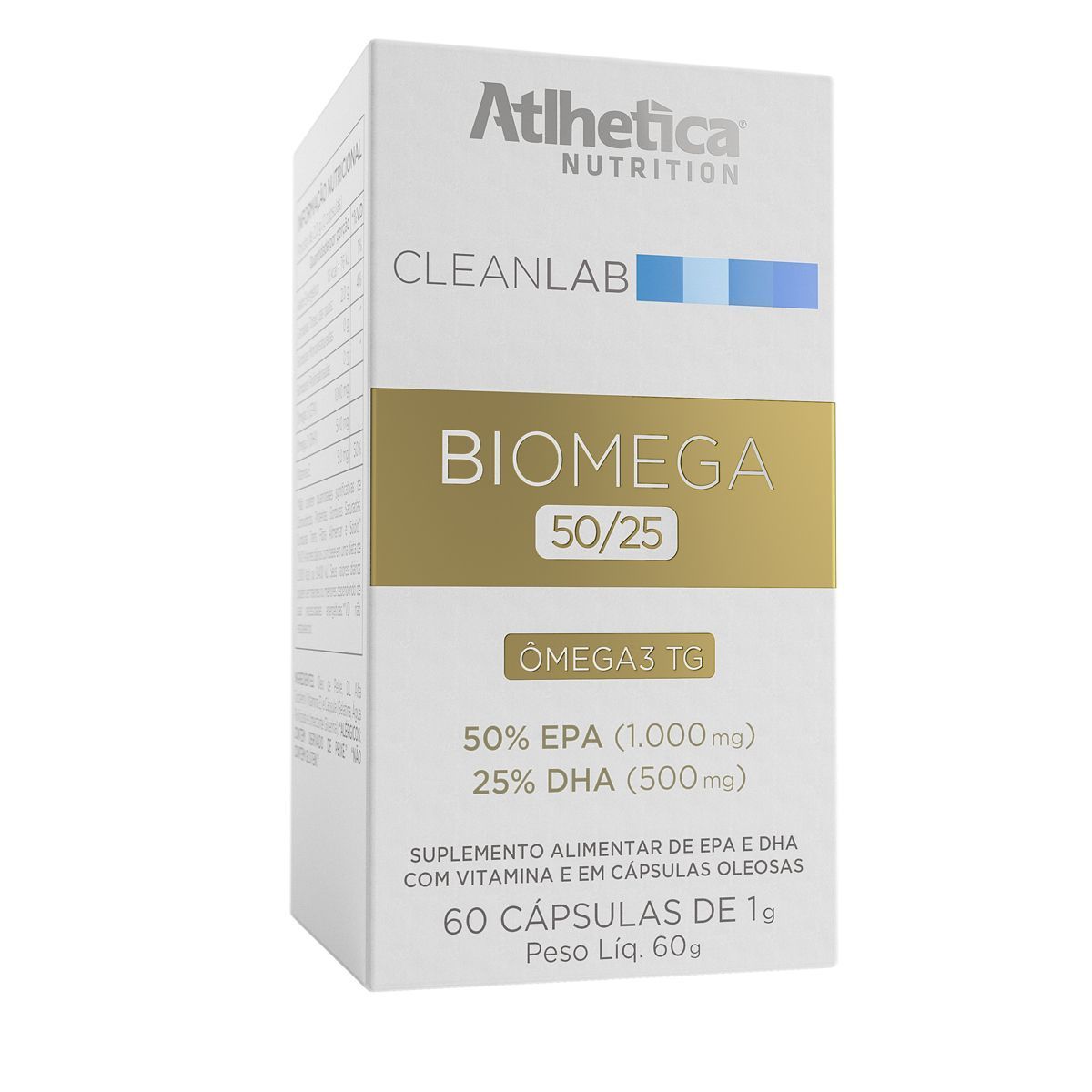 Biomega �mega3 Tg 50/25 - 60 C�psulas - Atlhetica Nutrion