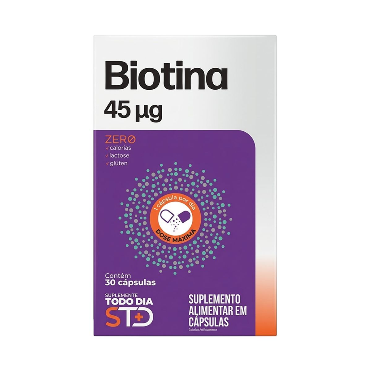 Biotina 45mcg - 30 C�psulas - Katigu�