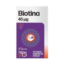 Biotina 45mcg - 30 C�psulas - Katigu�