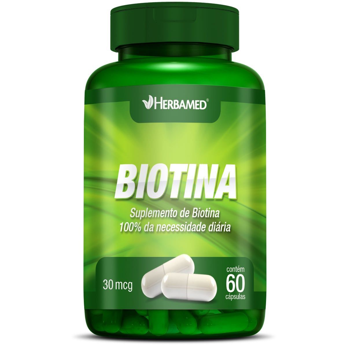 Biotina 30mcg 60 C�psulas - Herbamed