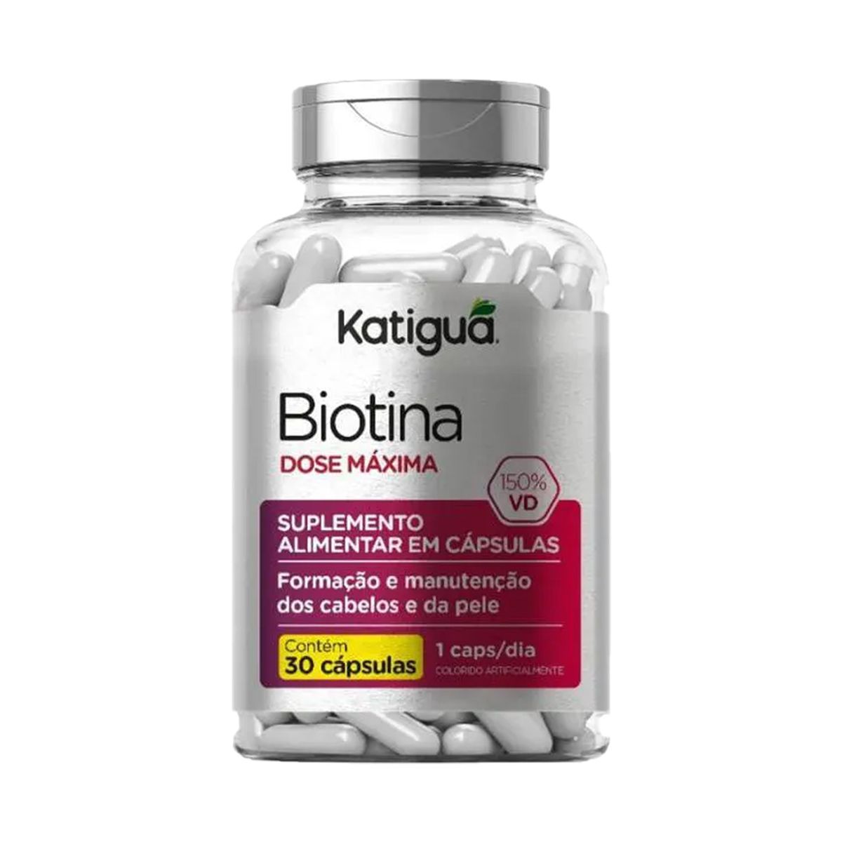 Biotina Dose M�xima - 30 C�psulas - Katigu�