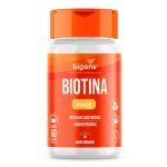 Biotina Mastigavel - 60 Pastilhas Morango - Bigens