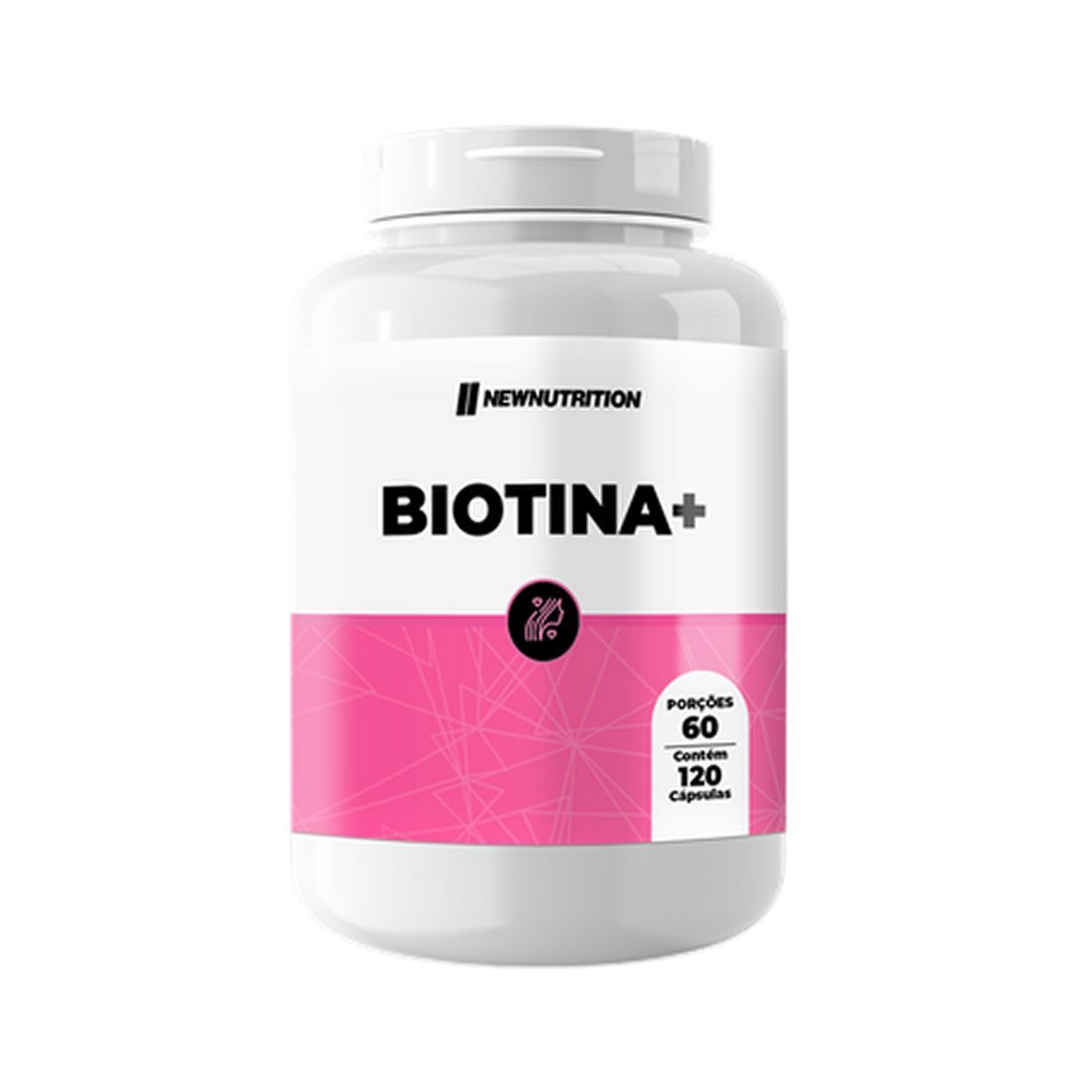 Biotina Plus -  120 C�psulas - NewNutrition