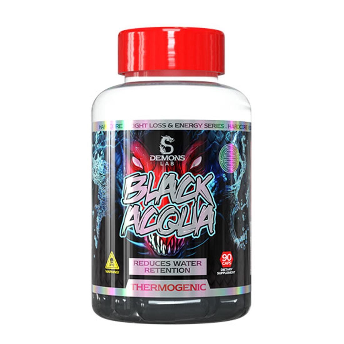 Black Acqua Thermogenic - 90 C�psulas - Demons Lab