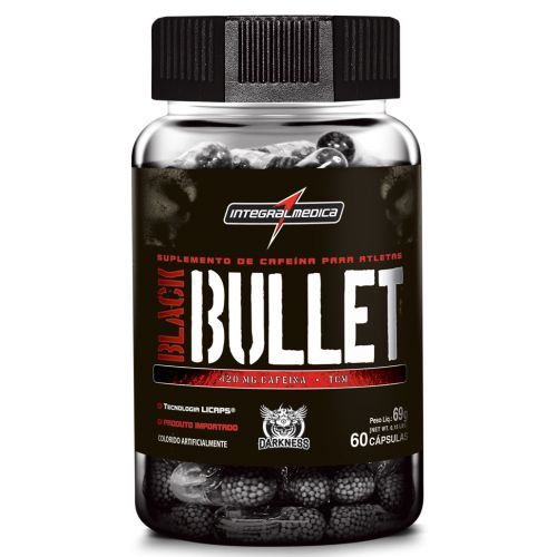 Black Bullet - 60 c�psulas - Integralm�dica