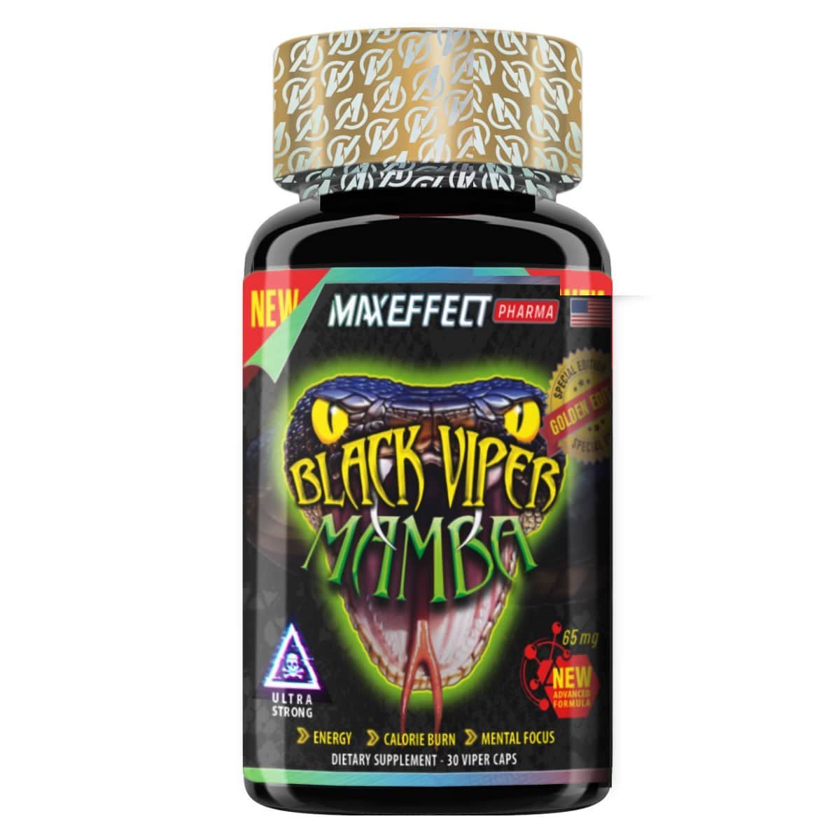 Black Viper Mamba - 30 C�psulas - Arnold Nutrition