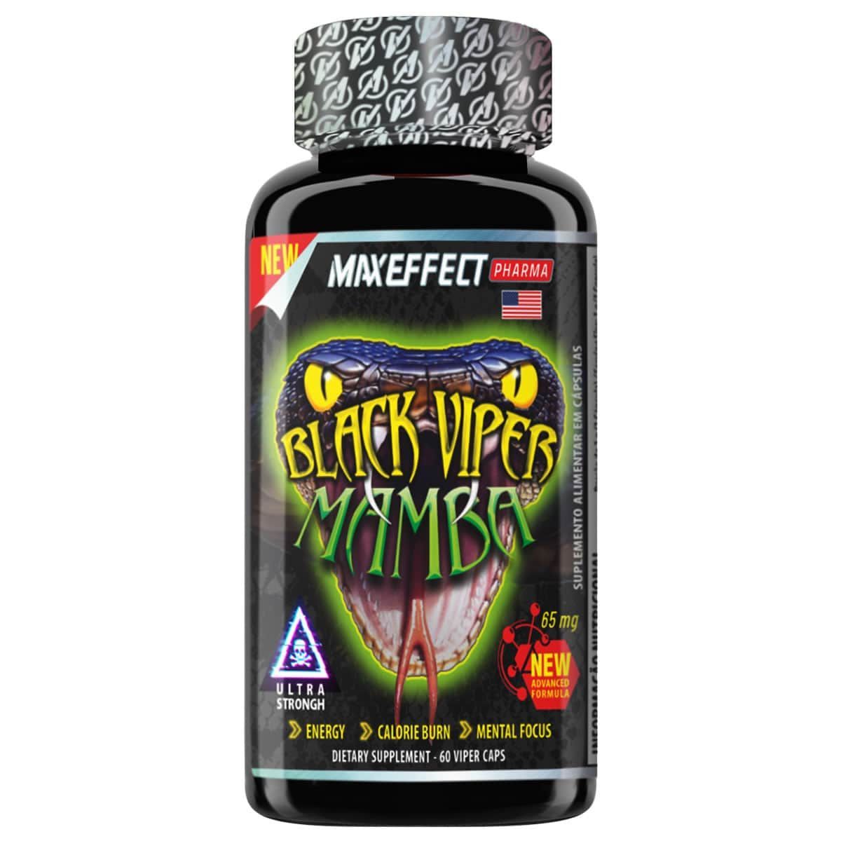 Black Viper Mamba - 60 C�psulas - Arnold Nutrition