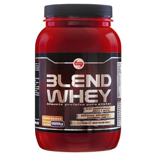 Blend Whey - 900G Banana - Vitafor