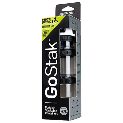 Blender Bottle Gostak - 350g Preto