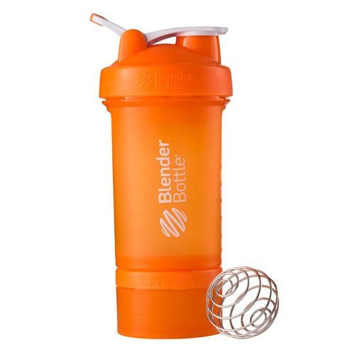 Coqueteleira Blender Bottle Prostak Fullcolor - 650 ml Laranja