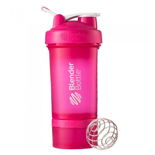 Coqueteleira Blender Bottle Prostak Fullcolor - 650 ml Rosa