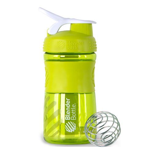 Coqueteleira Sportmixer 20oz - 590 ml Verde/Branco - Blender Bottle