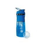 Coqueteleira Sportmixer 20oz - 830 ml Azul Aqua / Branco - Blender Bottle