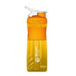 Coqueteleira Sportmixer 28oz - 830 ml Laranja/Branco - Blender Bottle
