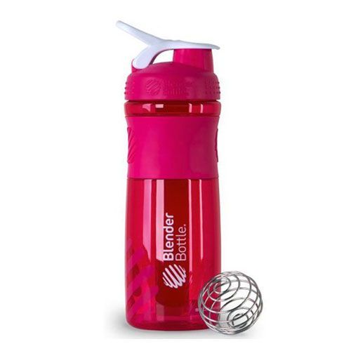 Coqueteleira Sportmixer 28oz - 830 ml Rosa Pink/Branco - Blender Bottle