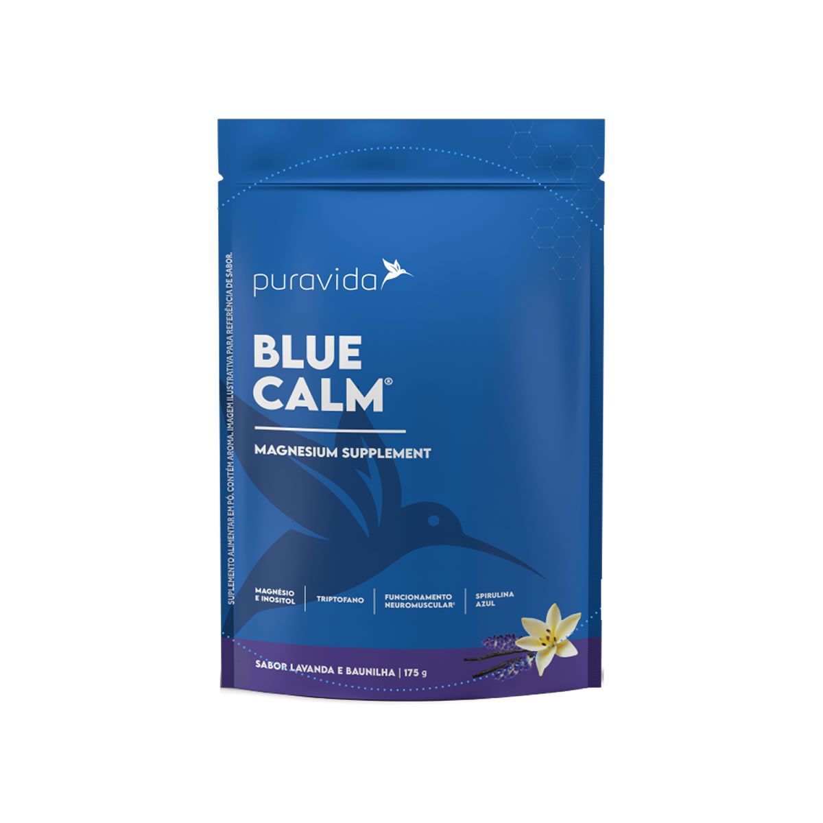 Blue Calm - 175g Baunilha e Lavanda - Puravida