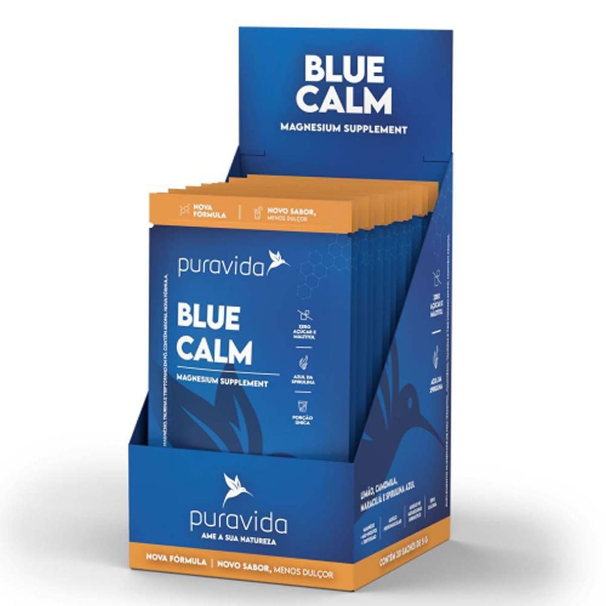 Blue Calm - 20 Sach�s de 5g Lim�o - Puravida