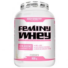 Body Feminy Whey Col�geno - 900g Chocolate - Body Nutry
