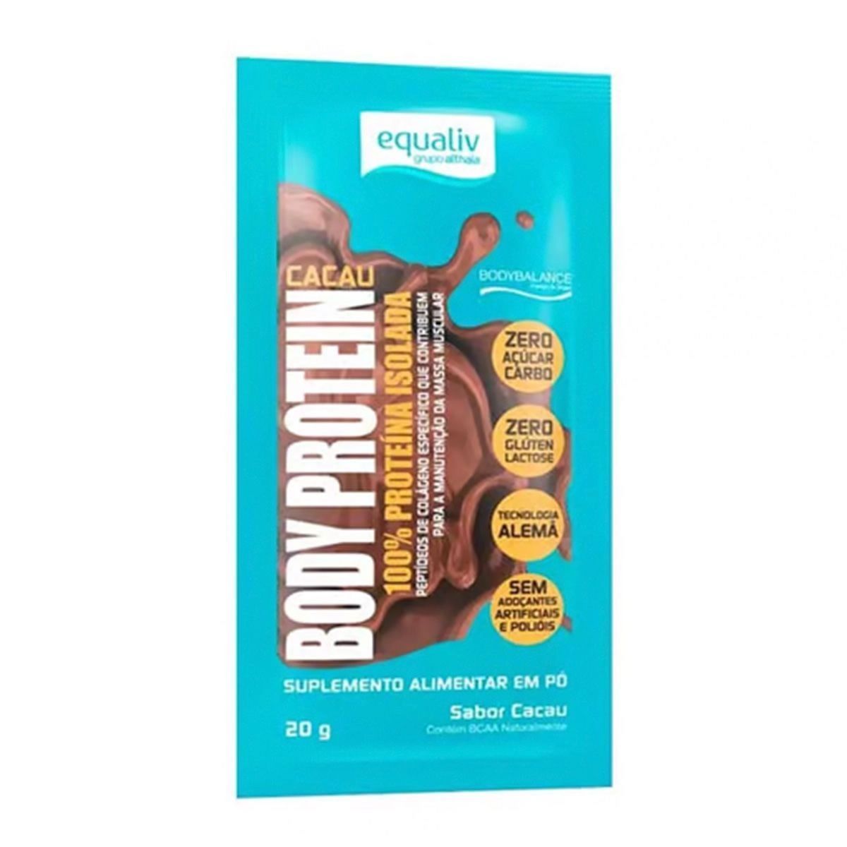 Body Protein  - 1 Sach� 20g Cacau - Equaliv